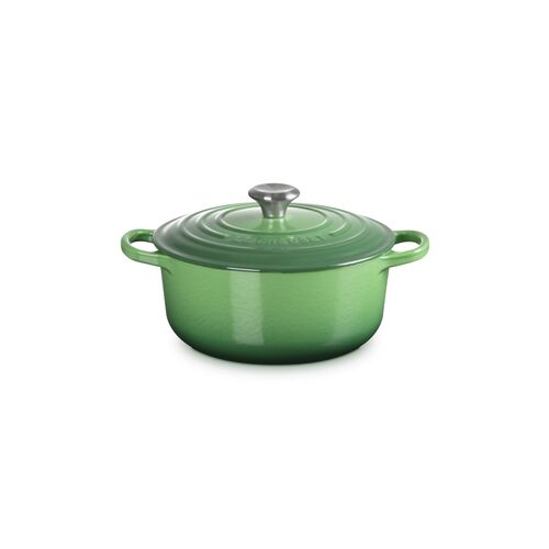 Le Creuset gietijzeren ronde braadpan 20 cm / 2.4 liter - bamboo