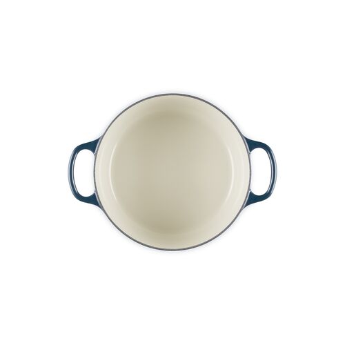Le Creuset gietijzeren ronde braadpan 22 cm / 3.3 liter - nuit