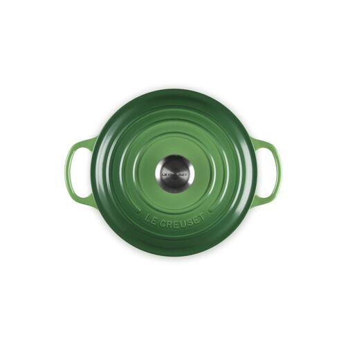 Le Creuset gietijzeren ronde braadpan 24 cm / 4.2 liter - bamboo