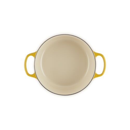 Le Creuset gietijzeren ronde braadpan 24 cm / 4.2 liter - nectar