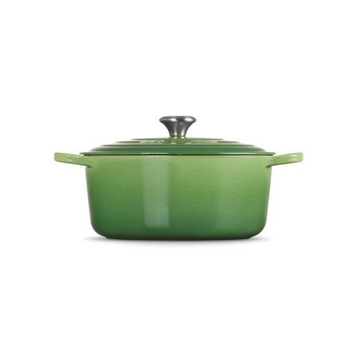 Le Creuset gietijzeren ronde braadpan 28 cm / 6.7 liter - bamboo