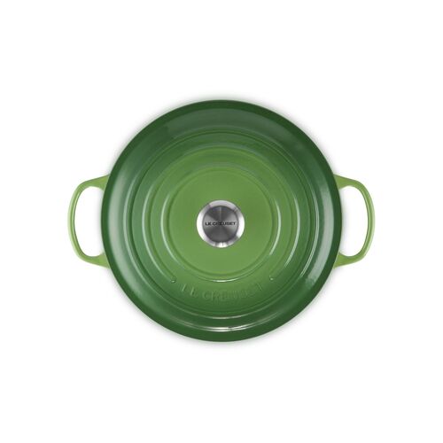 Le Creuset gietijzeren ronde braadpan 28 cm / 6.7 liter - bamboo