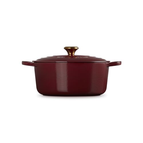 Le Creuset gietijzeren ronde braadpan 28 cm / 6.7 liter - garnet