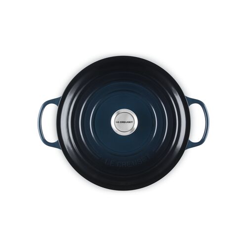 Le Creuset gietijzeren ronde braadpan 28 cm / 6.7 liter - nuit