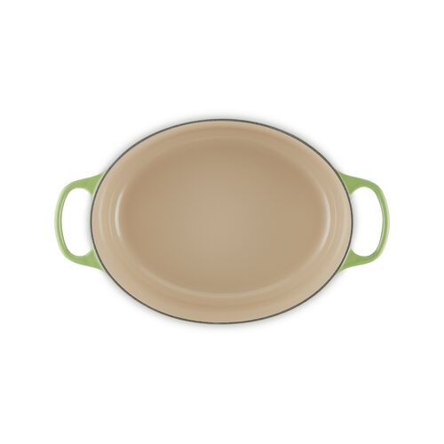 Le Creuset gietijzeren ovale braadpan 31 cm / 6.3 liter - bamboo