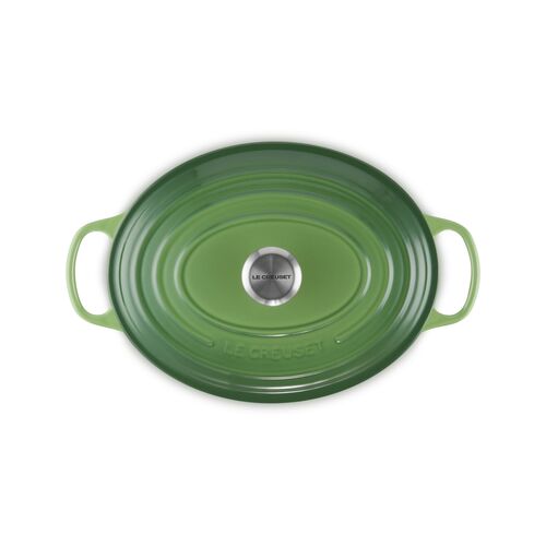 Le Creuset gietijzeren ovale braadpan 31 cm / 6.3 liter - bamboo