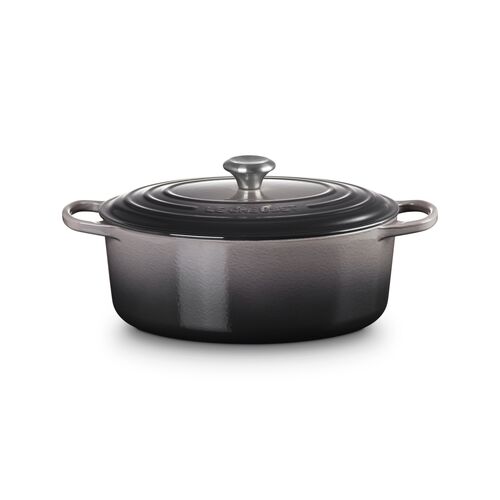Le Creuset gietijzeren ovale braadpan - 31 cm / 6.3 liter - flint