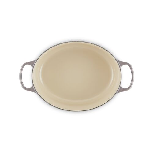 Le Creuset gietijzeren ovale braadpan - 31 cm / 6.3 liter - flint