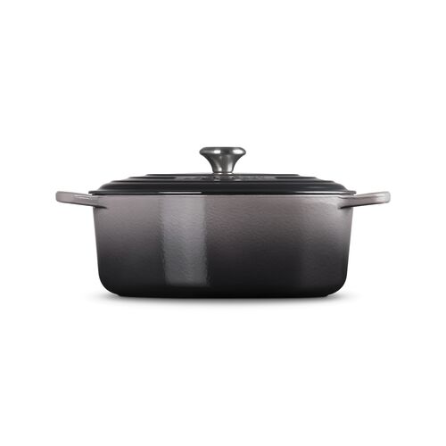 Le Creuset gietijzeren ovale braadpan - 31 cm / 6.3 liter - flint