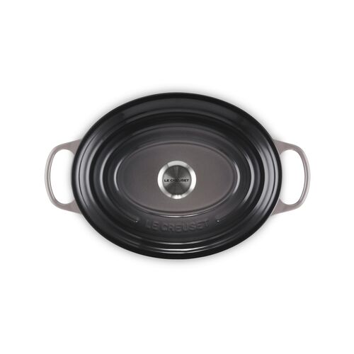 Le Creuset gietijzeren ovale braadpan - 31 cm / 6.3 liter - flint