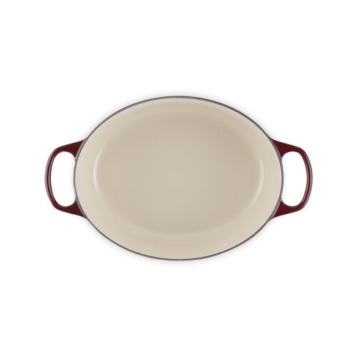Le Creuset gietijzeren ovale braadpan 31 cm / 6.3 liter - garnet