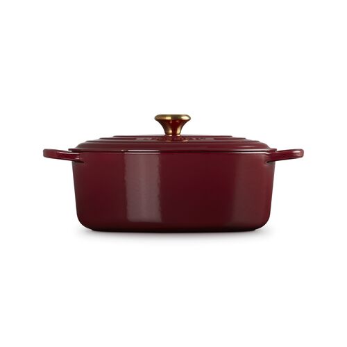 Le Creuset gietijzeren ovale braadpan 31 cm / 6.3 liter - garnet