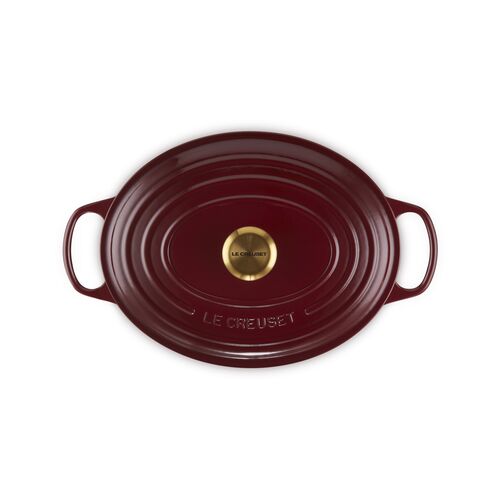 Le Creuset gietijzeren ovale braadpan 31 cm / 6.3 liter - garnet