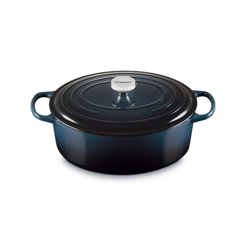 Le Creuset gietijzeren ovale braadpan - 31 cm / 6.3 liter - nuit