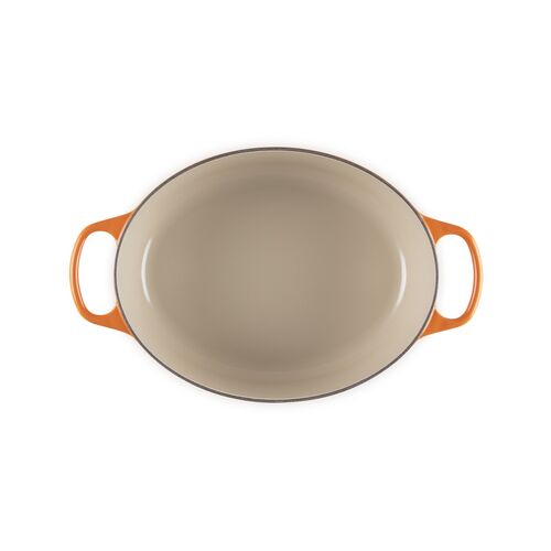 Le Creuset gietijzeren ovale braadpan 31 cm / 6.3 liter - oranjerood
