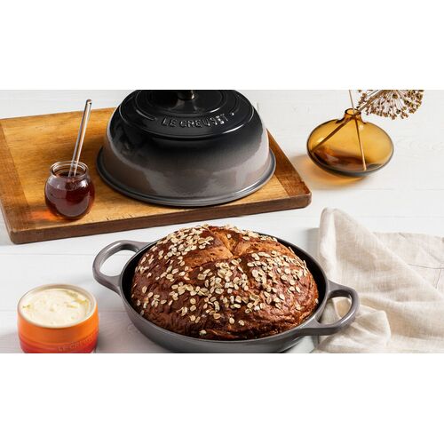 Le Creuset gietijzeren broodpan 24 cm / 1.6 liter - flint