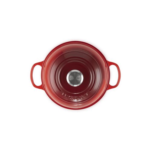 Le Creuset gietijzeren broodpan 24 cm / 1.6 liter - kersenrood