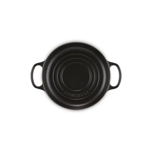 Le Creuset gietijzeren broodpan 24 cm / 1.6 liter - mat zwart