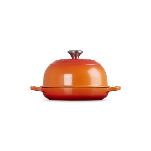 Le Creuset gietijzeren broodpan 24 cm / 1.6 liter - oranjerood