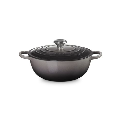 Le Creuset gietijzeren marmite - 26 cm / 4.1 liter - flint