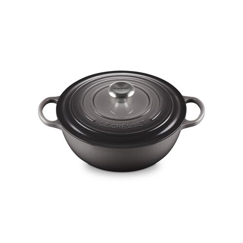 Le Creuset gietijzeren marmite - 26 cm / 4.1 liter - flint