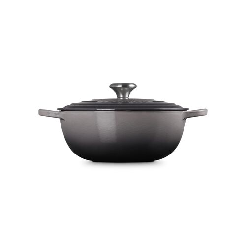 Le Creuset gietijzeren marmite - 26 cm / 4.1 liter - flint