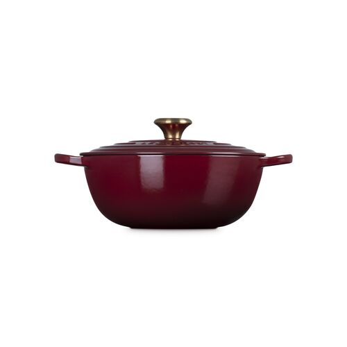 Le Creuset gietijzeren marmite - 26 cm / 4.1 liter - garnet