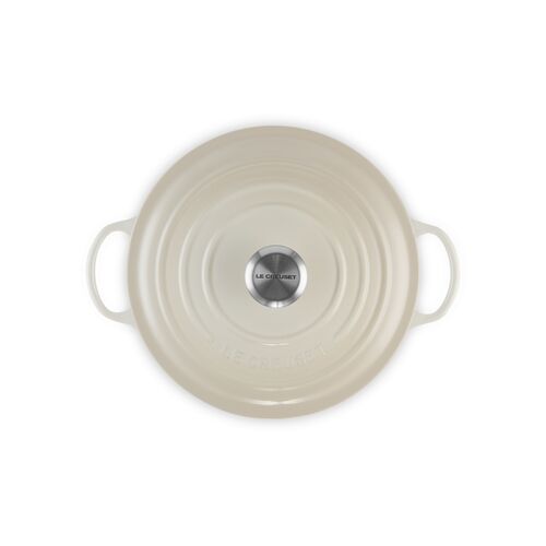 Le Creuset gietijzeren marmite - 26 cm / 4.1 liter - meringue