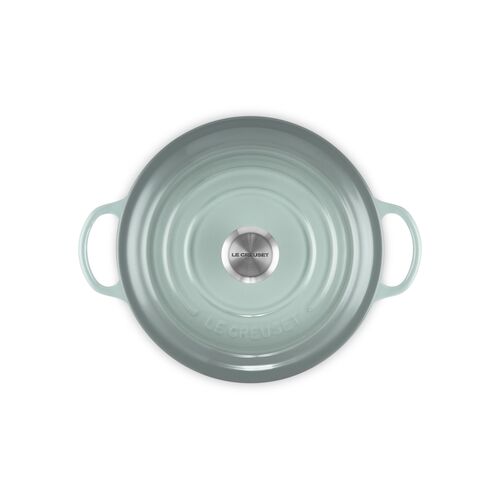 Le Creuset gietijzeren marmite - 26 cm / 4.1 liter - sea salt