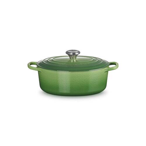 Le Creuset gietijzeren ovale braadpan - 27 cm / 4.1 liter - bamboo
