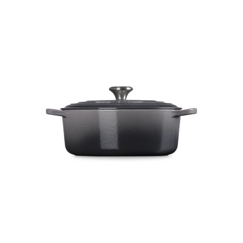 Le Creuset gietijzeren ovale braadpan - 27 cm / 4.1 liter - flint