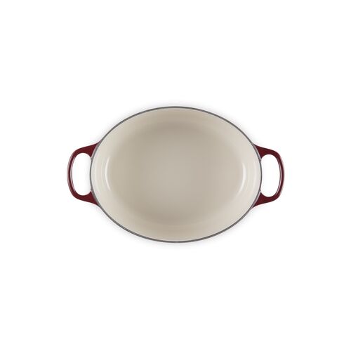 Le Creuset gietijzeren ovale braadpan - 27 cm / 4.1 liter - garnet