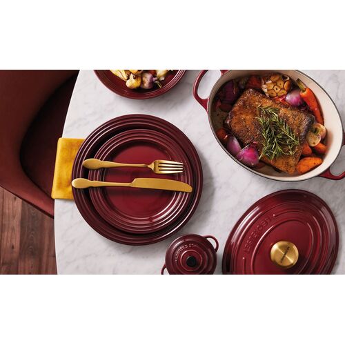 Le Creuset gietijzeren ovale braadpan - 27 cm / 4.1 liter - garnet