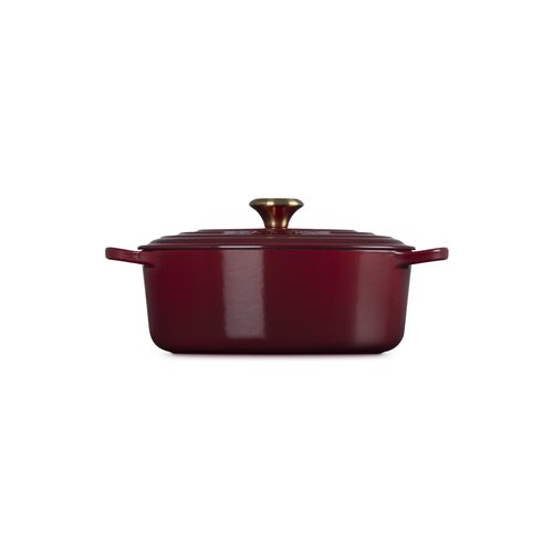Le Creuset gietijzeren ovale braadpan - 27 cm / 4.1 liter - garnet