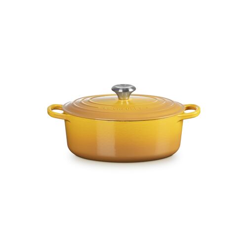 Le Creuset gietijzeren ovale braadpan - 27 cm / 4.1 liter - nectar