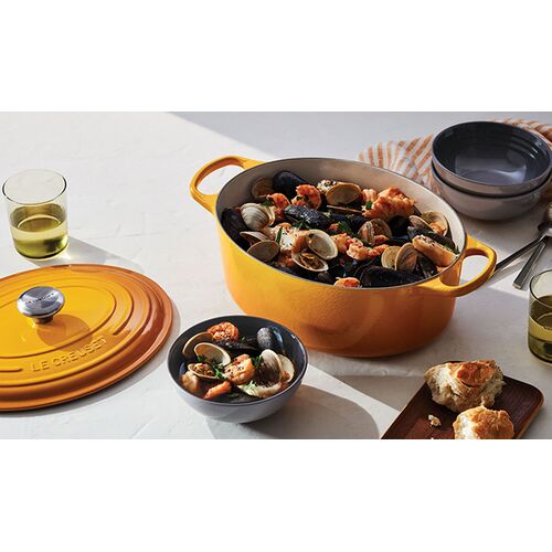 Le Creuset gietijzeren ovale braadpan - 27 cm / 4.1 liter - nectar