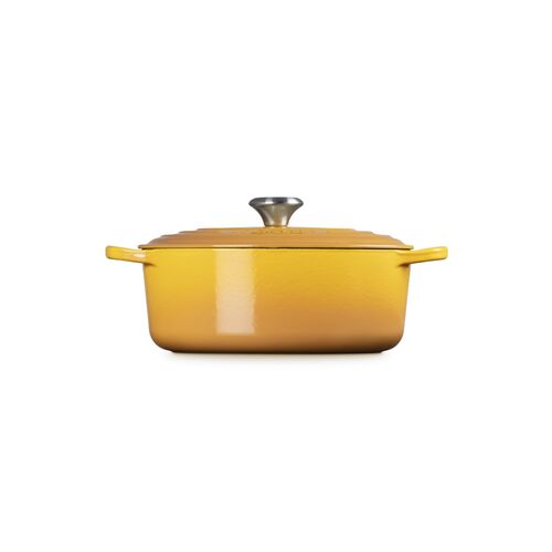 Le Creuset gietijzeren ovale braadpan - 27 cm / 4.1 liter - nectar