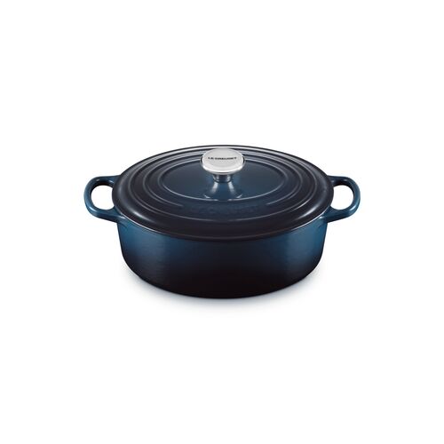 Le Creuset gietijzeren ovale braadpan - 27 cm / 4.1 liter - nuit