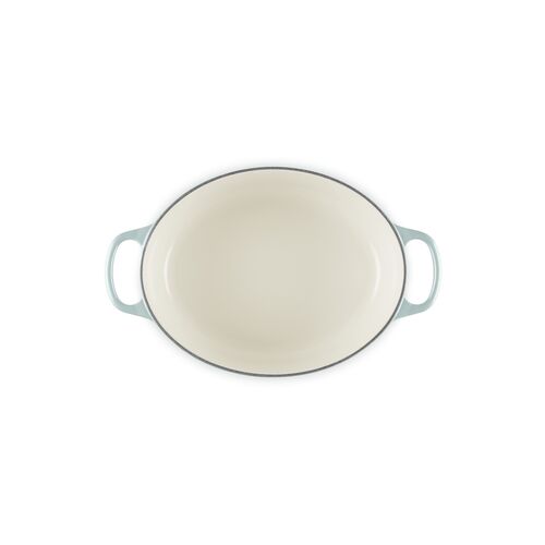 Le Creuset gietijzeren ovale braadpan - 27 cm / 4.1 liter - sea salt