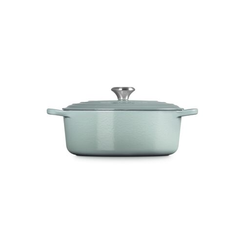Le Creuset gietijzeren ovale braadpan - 27 cm / 4.1 liter - sea salt