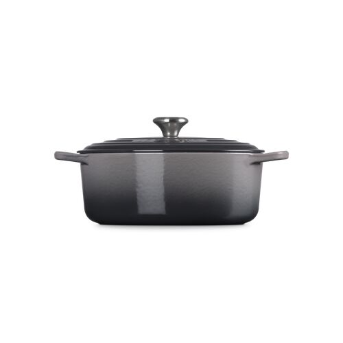 Le Creuset gietijzeren ovale braadpan 29 cm / 4.7 liter - flint