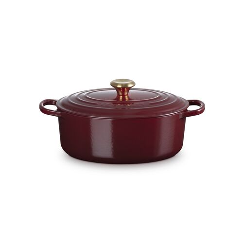 Le Creuset gietijzeren ovale braadpan - 29 cm / 4.7 liter - garnet