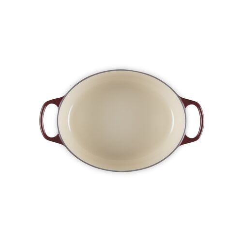 Le Creuset gietijzeren ovale braadpan - 29 cm / 4.7 liter - garnet