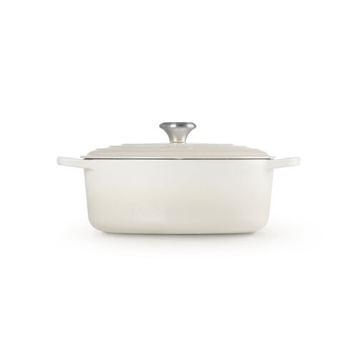 Le Creuset gietijzeren ovale braadpan - 29 cm / 4.7 liter - meringue