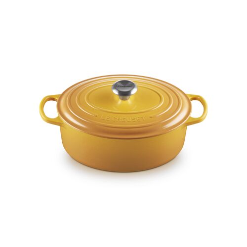 Le Creuset gietijzeren ovale braadpan - 29 cm / 4.7 liter - nectar