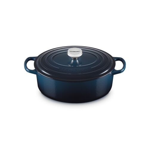 Le Creuset gietijzeren ovale braadpan - 29 cm / 4.7 liter - nuit
