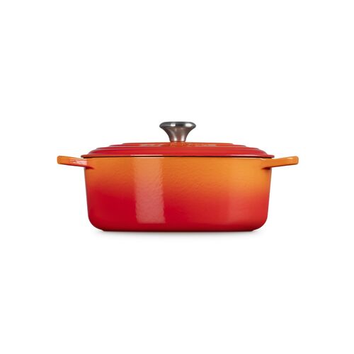 Le Creuset gietijzeren ovale braadpan - 29 cm / 4.7 liter - oranjerood
