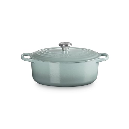 Le Creuset gietijzeren ovale braadpan - 29 cm / 4.7liter - sea salt