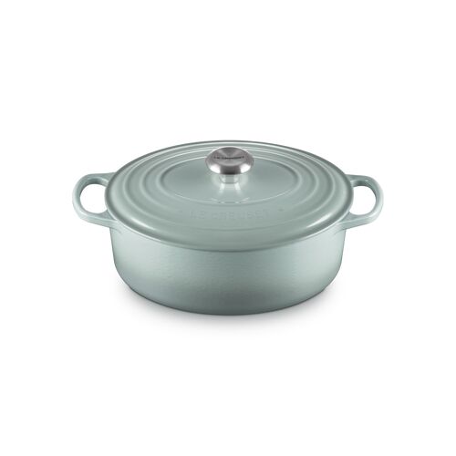 Le Creuset gietijzeren ovale braadpan - 29 cm / 4.7liter - sea salt