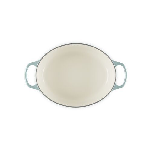 Le Creuset gietijzeren ovale braadpan - 29 cm / 4.7liter - sea salt